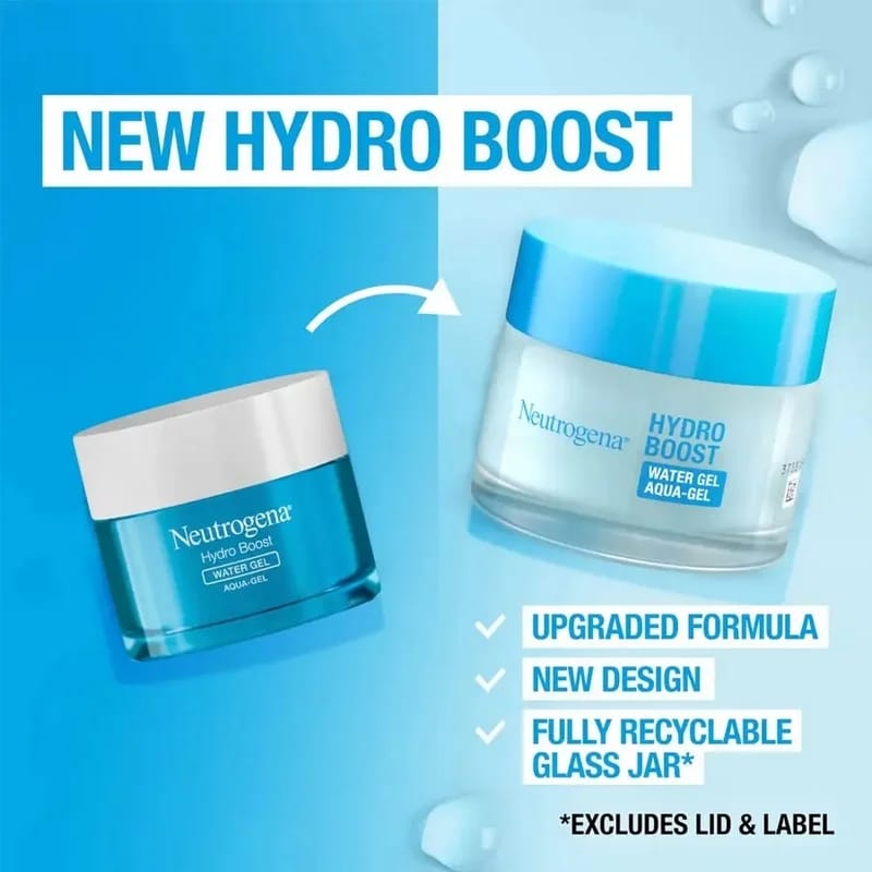 کرم ژل آبرسان شب نوتروژینا مدل Hydro Boost